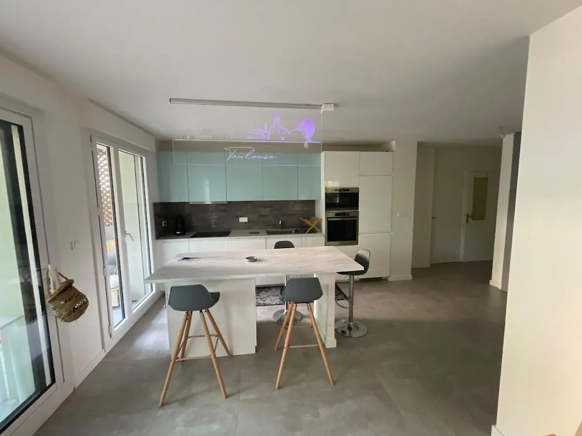 Apartment Charm Of Barry Gardens- Private Parking Toulouse 0*,